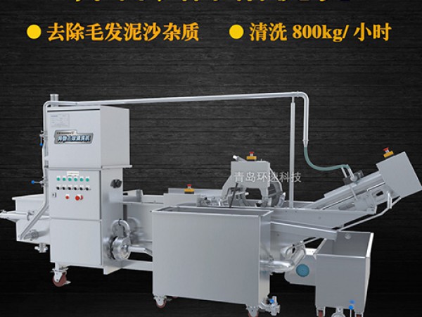 蔬菜氣泡清洗機(jī)，氣泡清洗，清洗800kg/小時(shí)